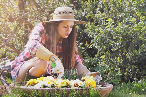 Charity reuse partnership for garden materials